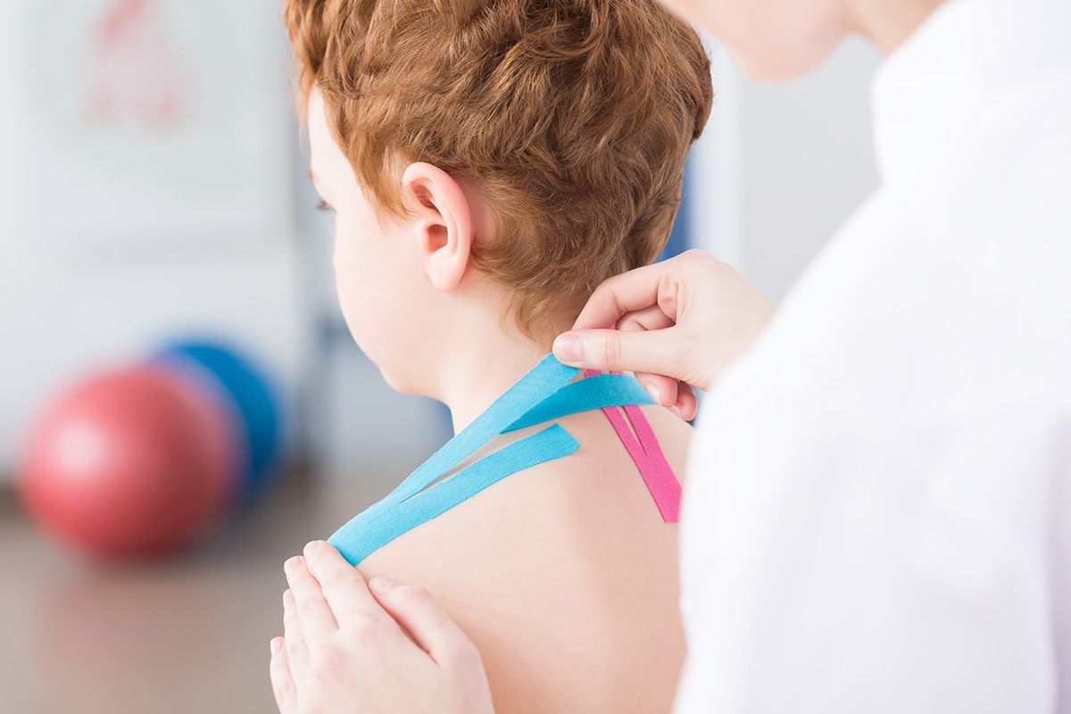 Funktionstaping bei Kindern